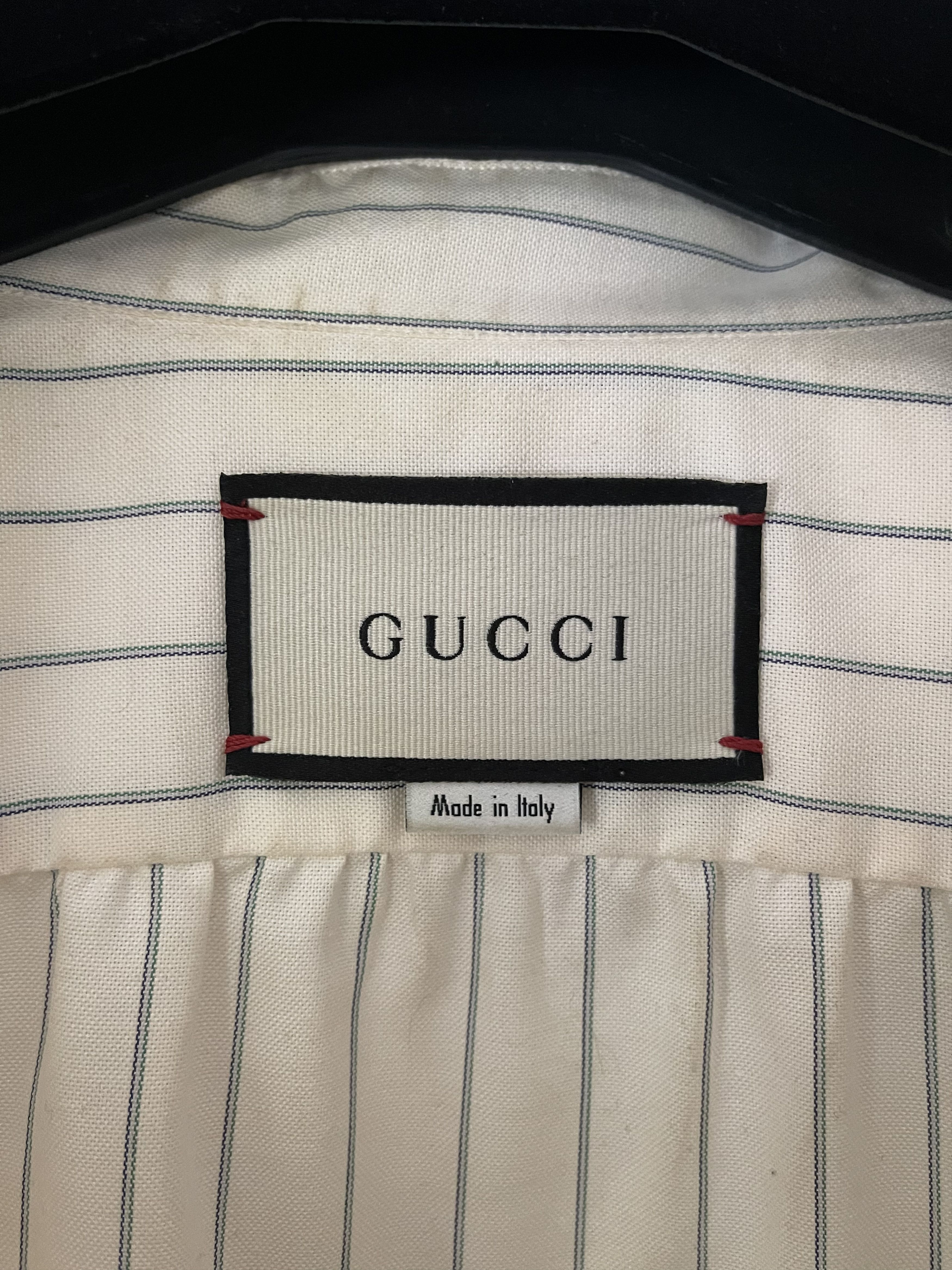 Gucci Oversize Long sleeve shirt with pockets Size US M / EU 48-50 / 2 - 6 Thumbnail