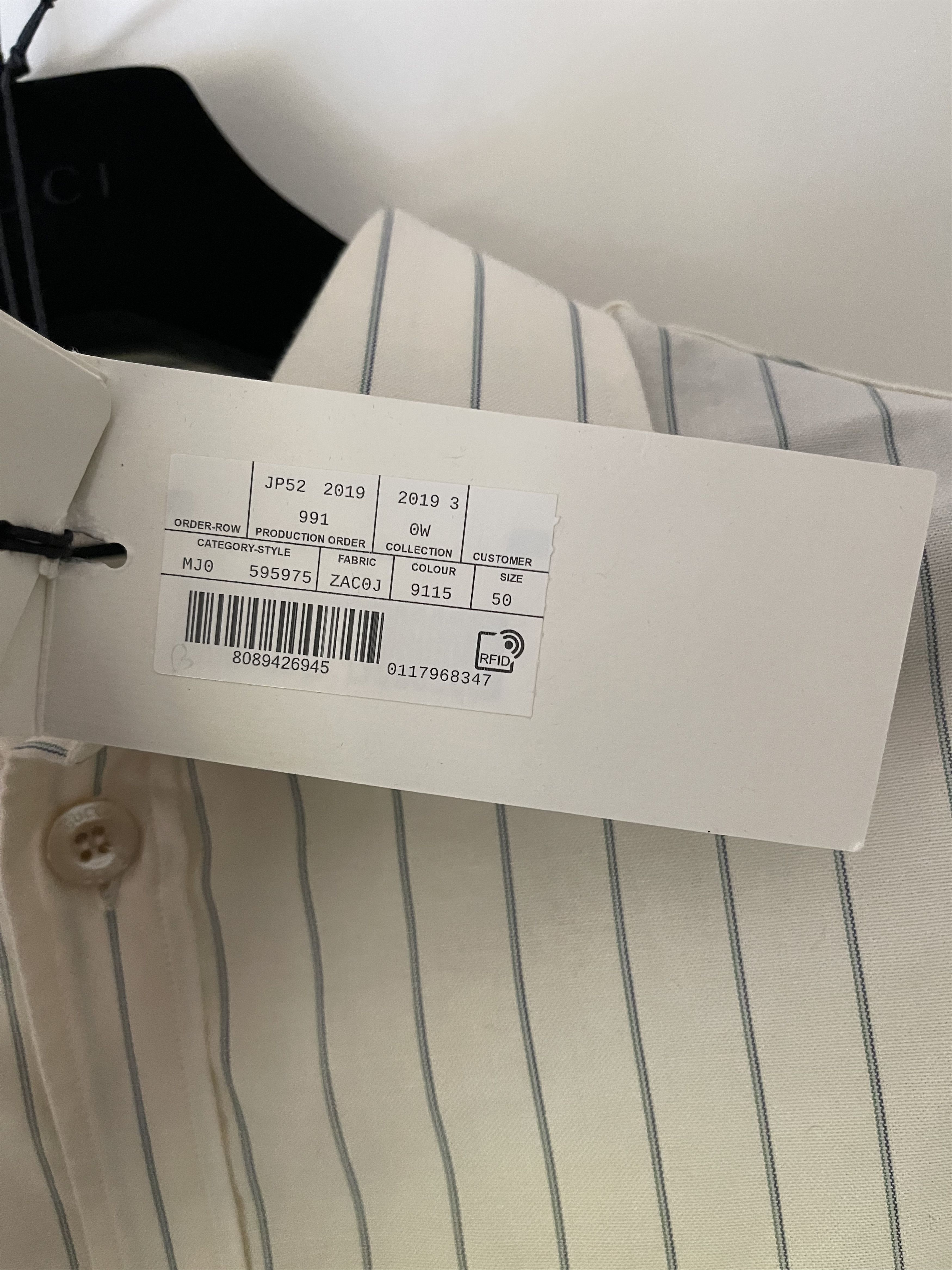 Gucci Oversize Long sleeve shirt with pockets Size US M / EU 48-50 / 2 - 9 Thumbnail