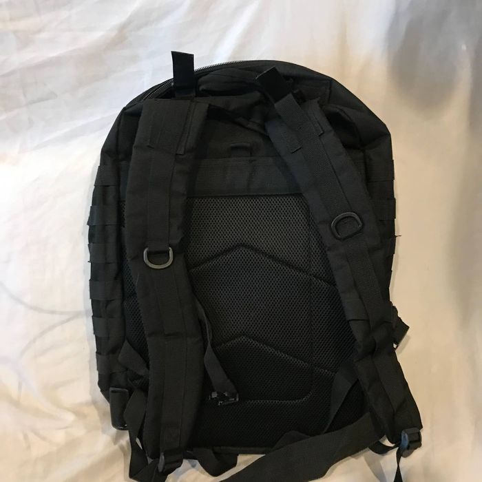 Other Black Heavy Canvas Tactical Backpack Grailed