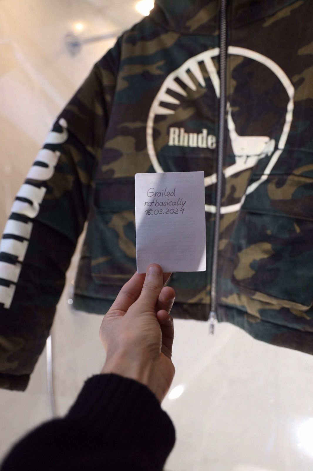Rhude Rhude Camouflage Twill Jacket Size US XL / EU 56 / 4 - 15 Thumbnail