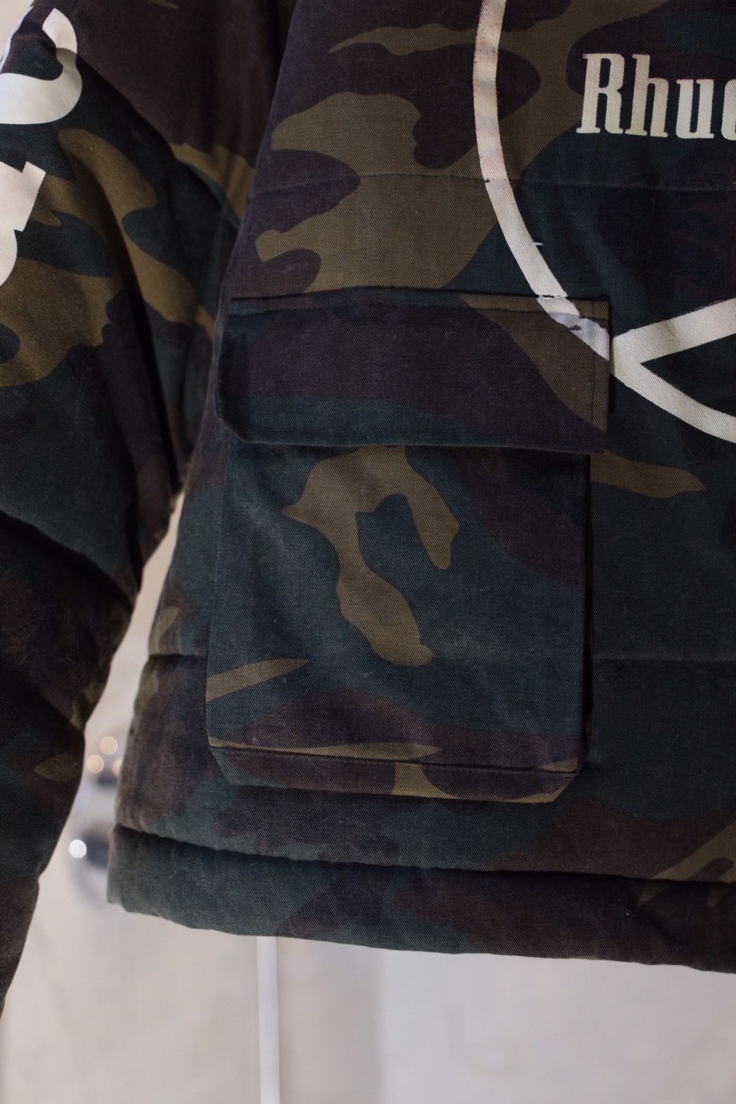Rhude Rhude Camouflage Twill Jacket Size US XL / EU 56 / 4 - 9 Thumbnail