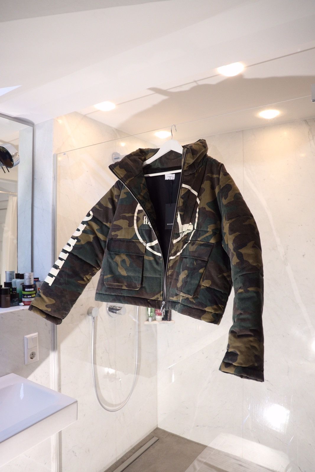 Rhude Rhude Camouflage Twill Jacket Size US XL / EU 56 / 4 - 2 Thumbnail