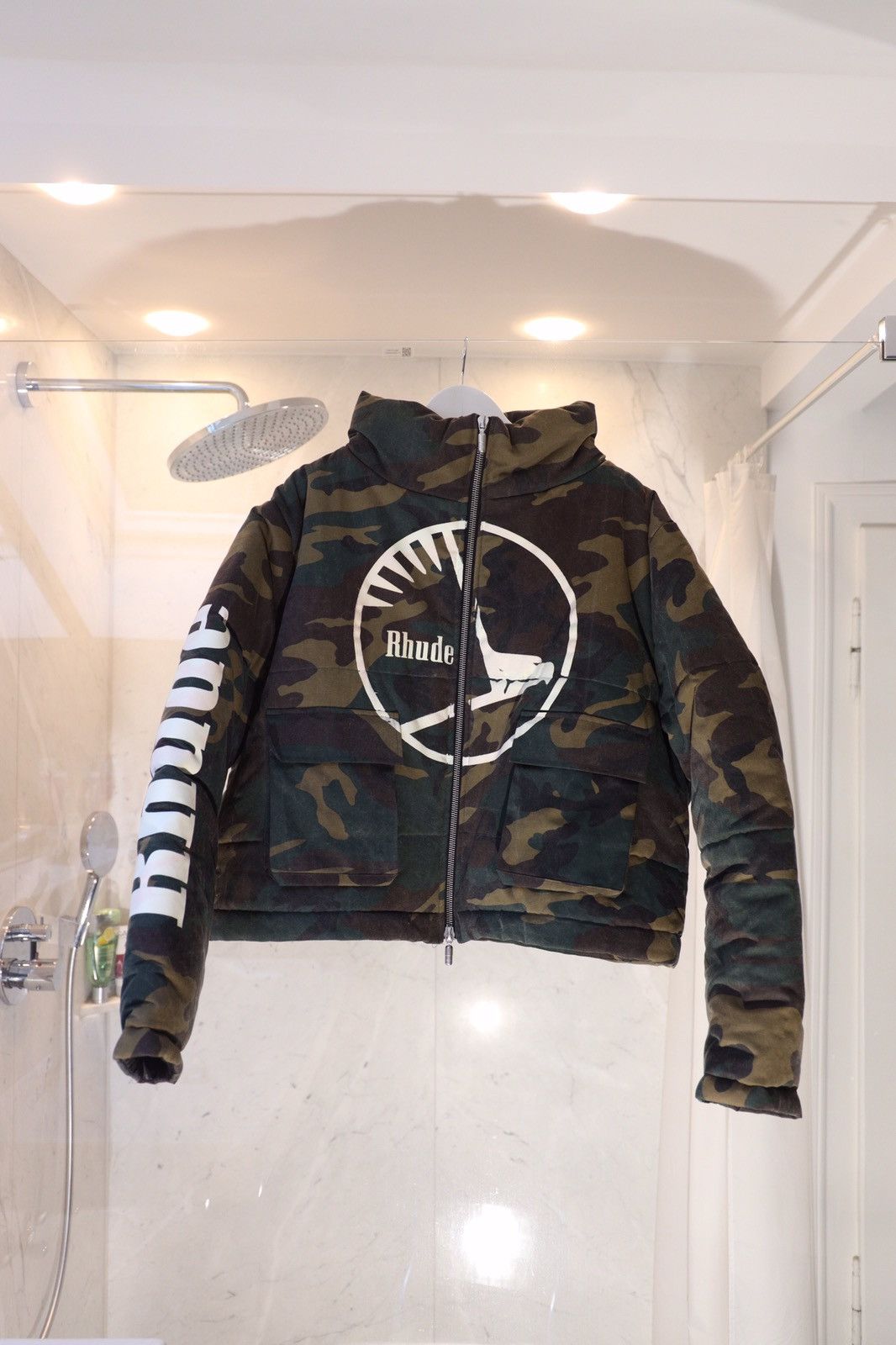Rhude Rhude Camouflage Twill Jacket Size US XL / EU 56 / 4 - 3 Thumbnail