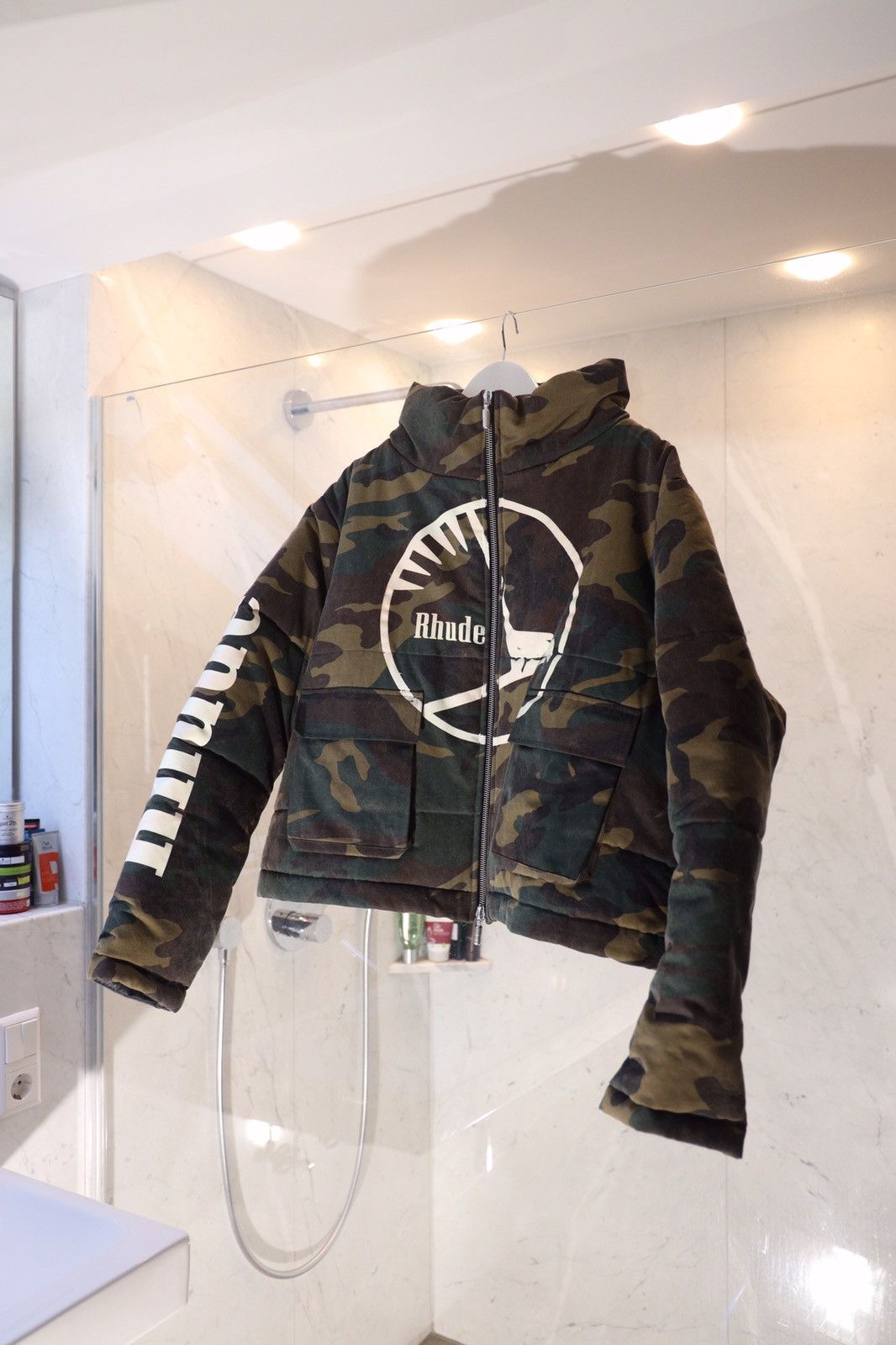 Rhude Rhude Camouflage Twill Jacket Size US XL / EU 56 / 4 - 4 Thumbnail