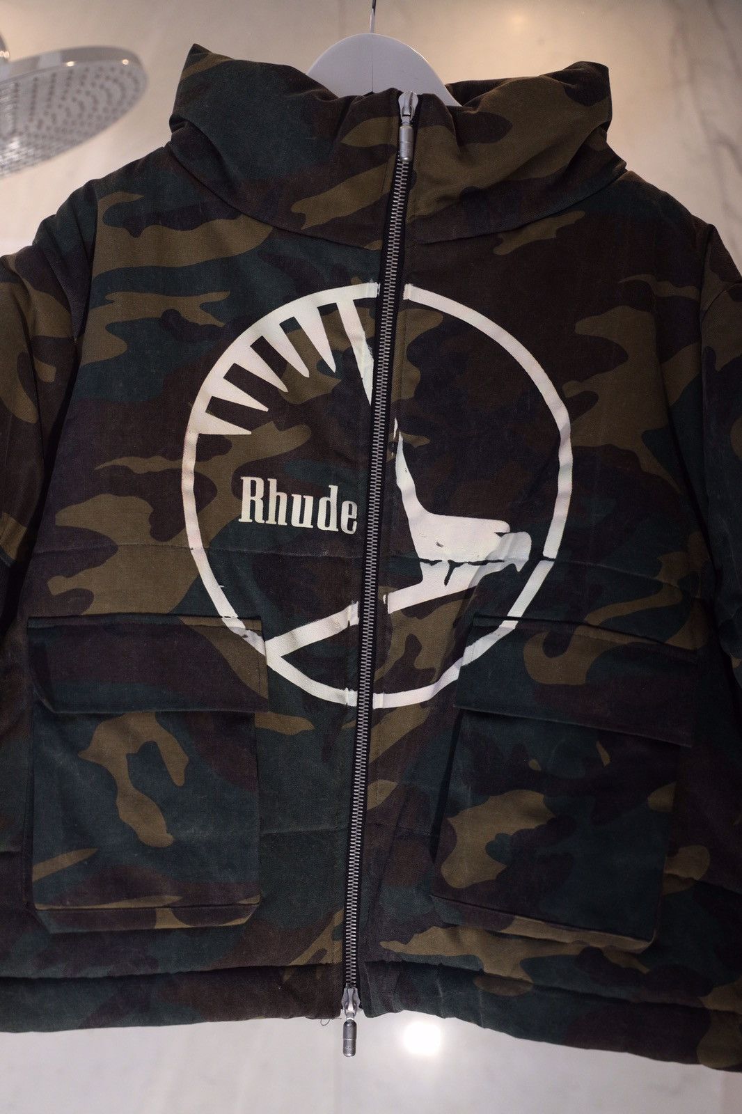 Rhude Rhude Camouflage Twill Jacket Size US XL / EU 56 / 4 - 7 Thumbnail
