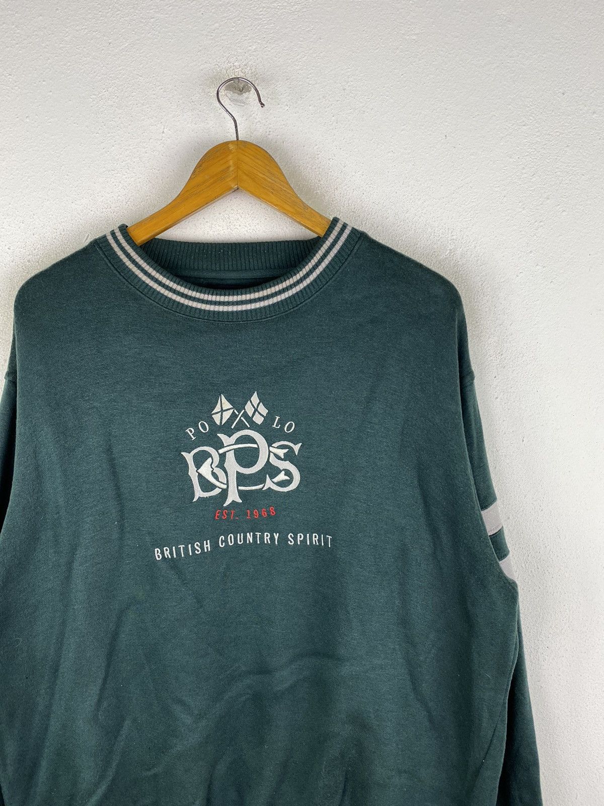 Other POLO BRITISH COUNTRY SPIRIT EMBROIDERY LOGOS SWEATSHIRT Size US L / EU 52-54 / 3 - 5 Thumbnail