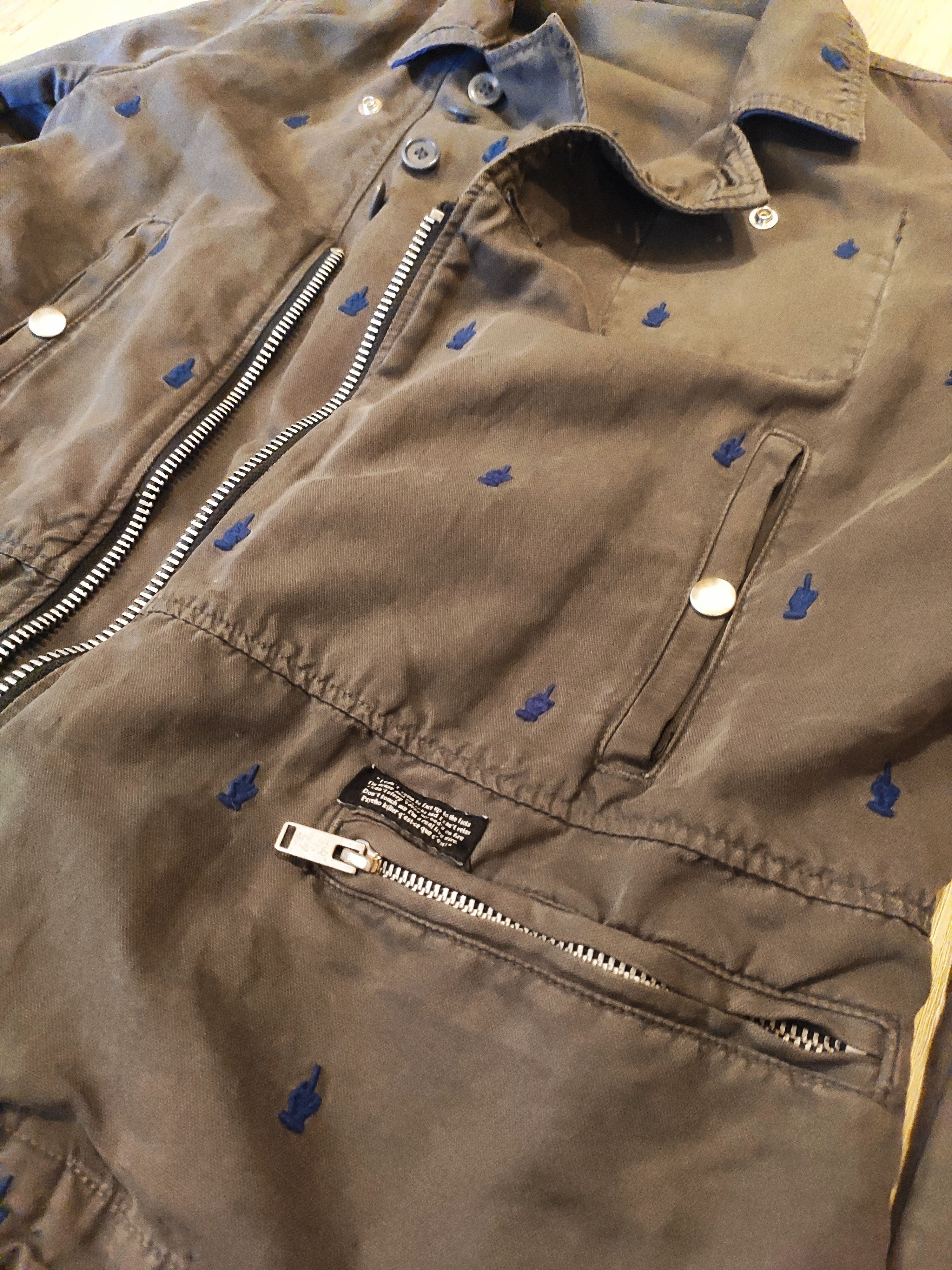 Undercover GRAIL! SS13 FUCK K4202-2 biker jacket Size US L / EU 52-54 / 3 - 9 Thumbnail