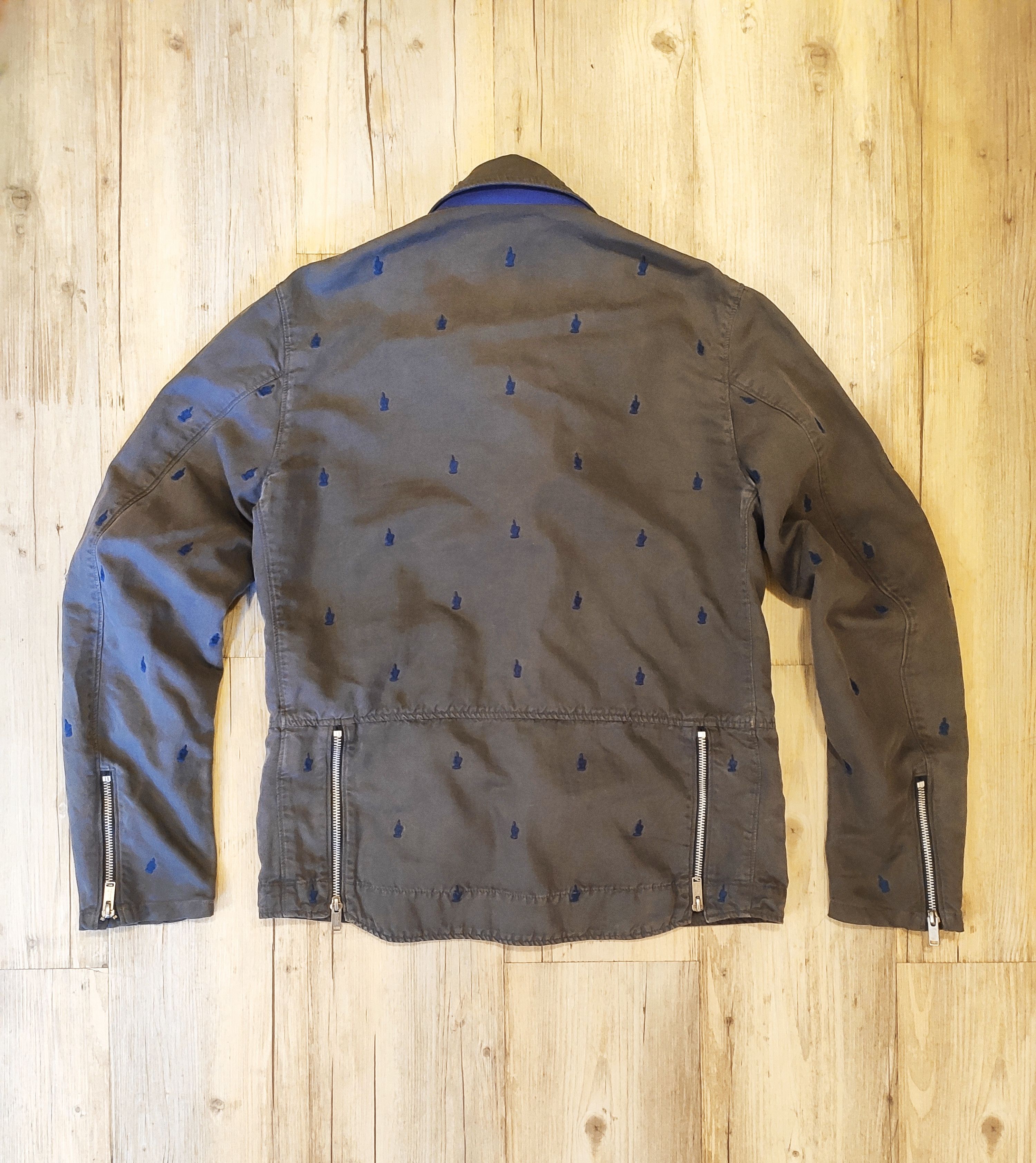 Undercover GRAIL! SS13 FUCK K4202-2 biker jacket Size US L / EU 52-54 / 3 - 8 Thumbnail
