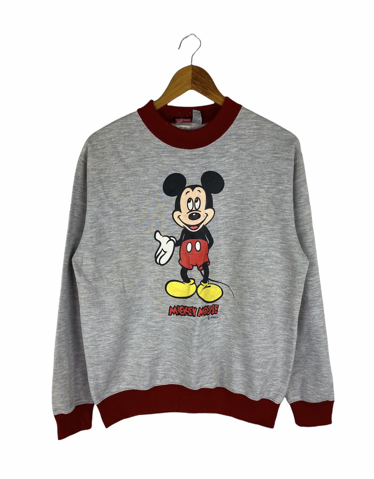 Disney × Mickey Mouse × Vintage MICKEY MOUSE VINTAGE STYLE BIG LOGOS SWEATSHIRT Size US M / EU 48-50 / 2 - 1 Thumbnail