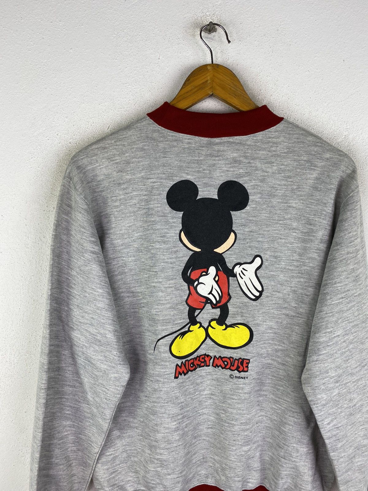 Disney × Mickey Mouse × Vintage MICKEY MOUSE VINTAGE STYLE BIG LOGOS SWEATSHIRT Size US M / EU 48-50 / 2 - 7 Thumbnail