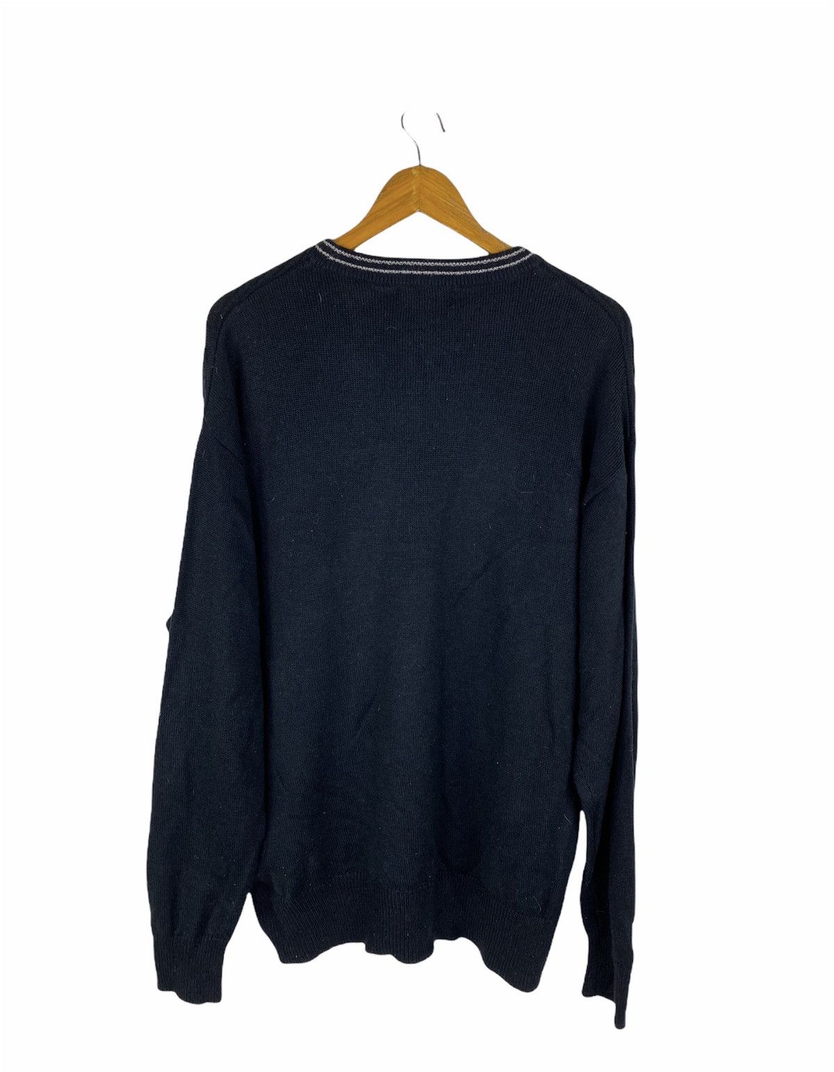 Japanese Brand × Vintage Vintage Jaguar Club Knit Sweater – Retro 90s Sportswear Size US XL / EU 56 / 4 - 2 Thumbnail