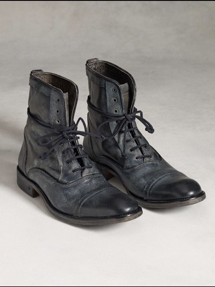 John Varvatos Freeman Raw Edge Boot. 42.5 | Grailed