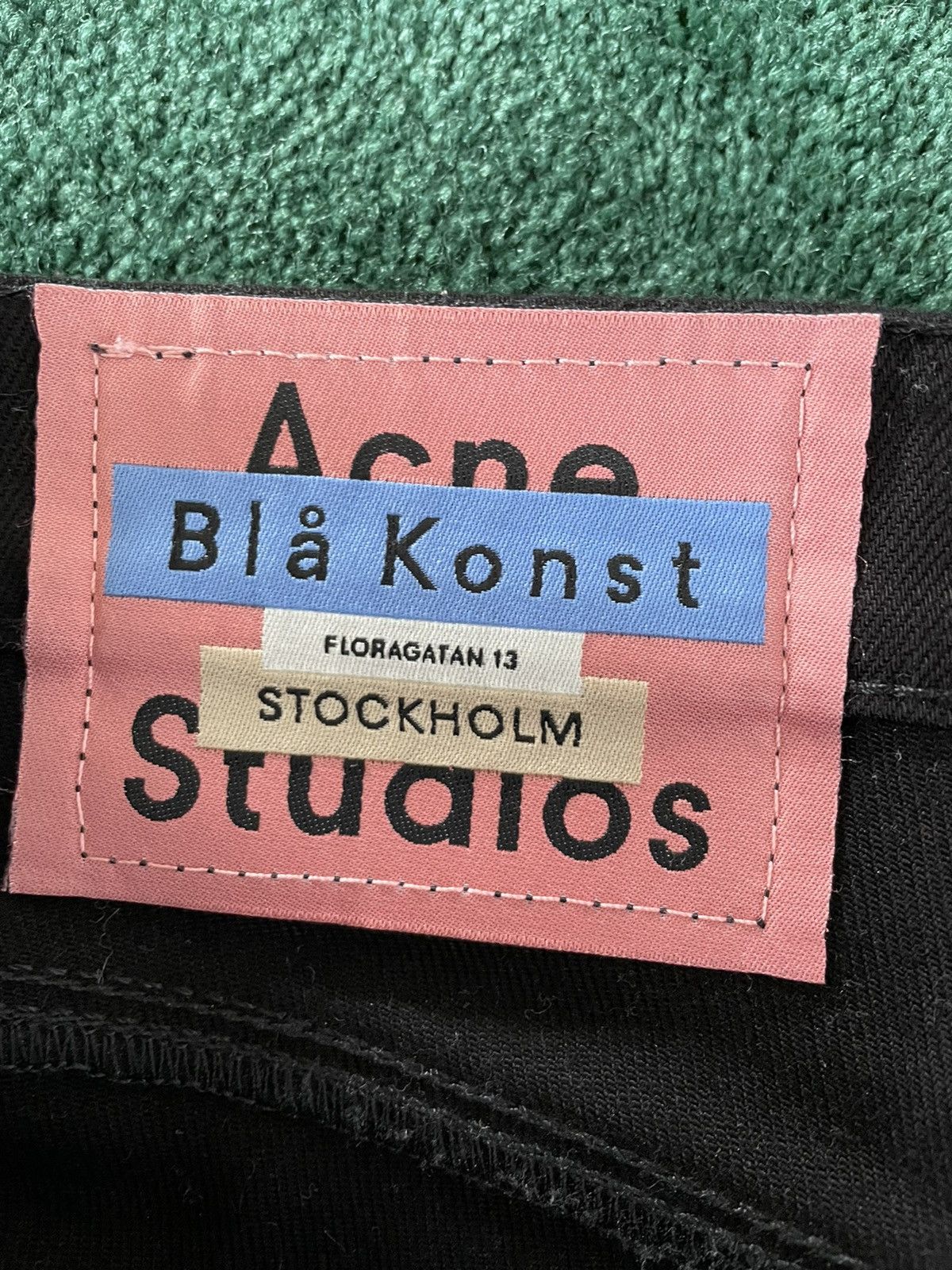 Acne Studios Acne Studios Max Stay Black Size US 33 - 6 Thumbnail