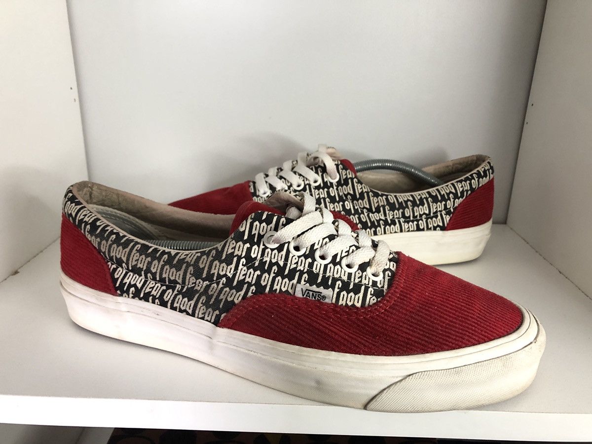 Fear of god vans grailed best sale