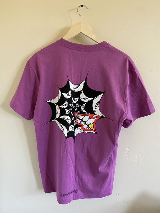 Chrome Hearts CHROME HEARTS MATTY BOY SPIDER WEB 🕸 PPO TSHIRT TEE SMALL ...