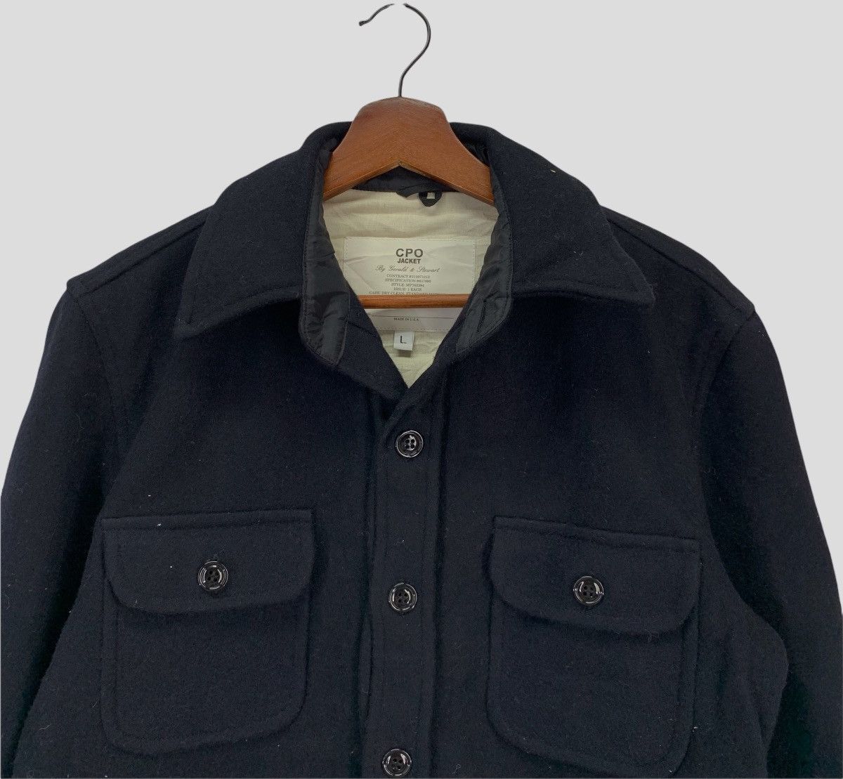 CPO × Vintage Vintage CPO Jacket Fidelity Wool Size US L / EU 52-54 / 3 - 3 Thumbnail