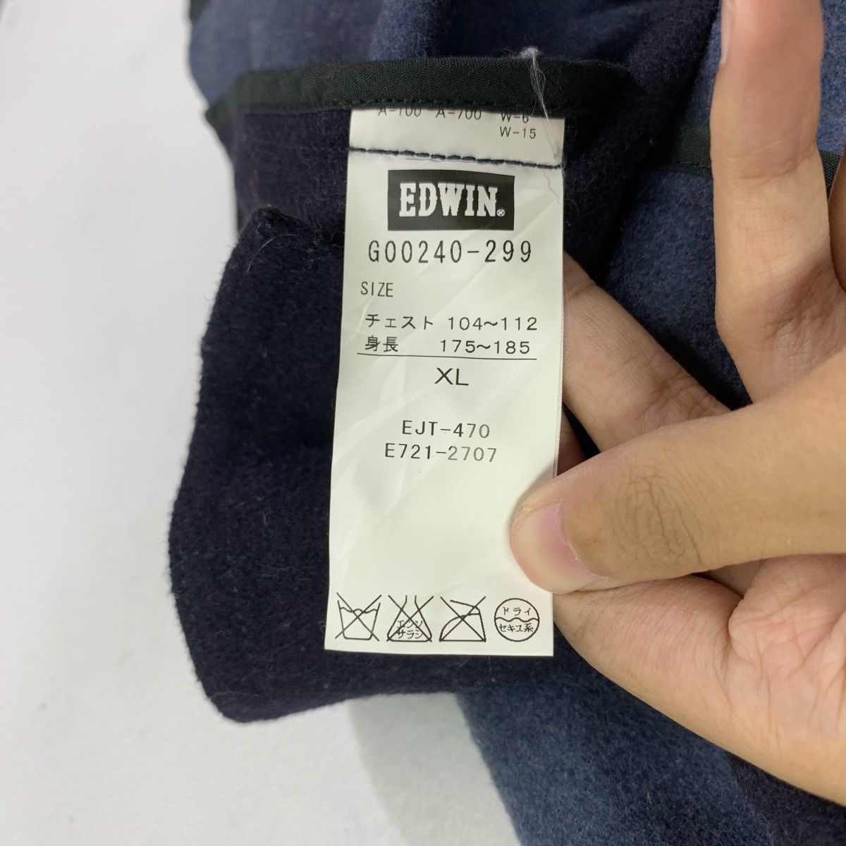 Edwin × Vintage Vintage Edwin Clothing Supply Wool Size US XL / EU 56 / 4 - 7 Thumbnail