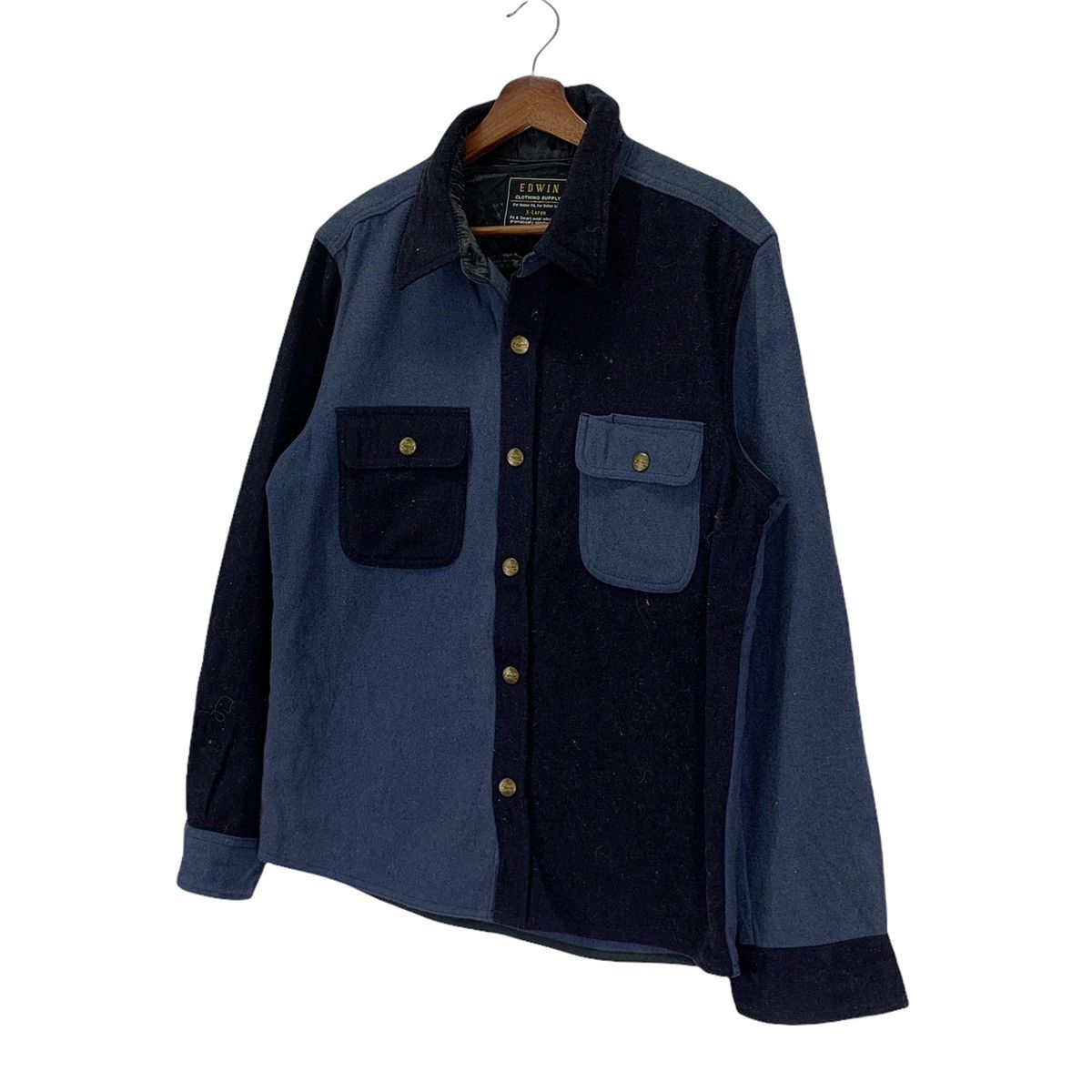 Edwin × Vintage Vintage Edwin Clothing Supply Wool Size US XL / EU 56 / 4 - 2 Thumbnail