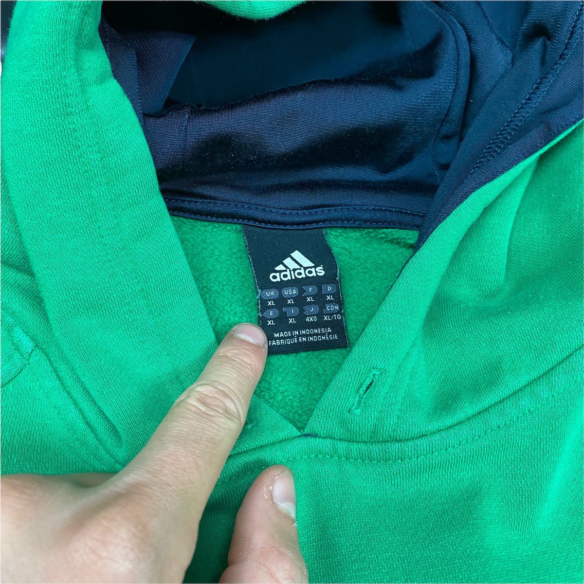 Adidas Adidas Hoodie Size US XL / EU 56 / 4 - 3 Thumbnail