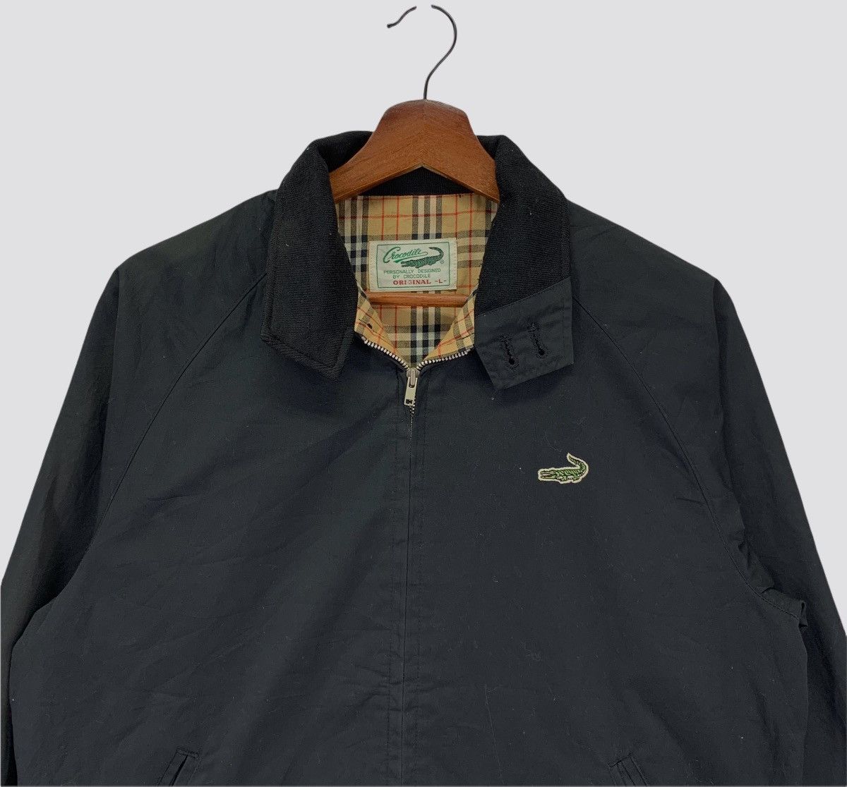 Lacoste × Vintage Vintage Crocodile Coach Jacket Size US L / EU 52-54 / 3 - 3 Thumbnail