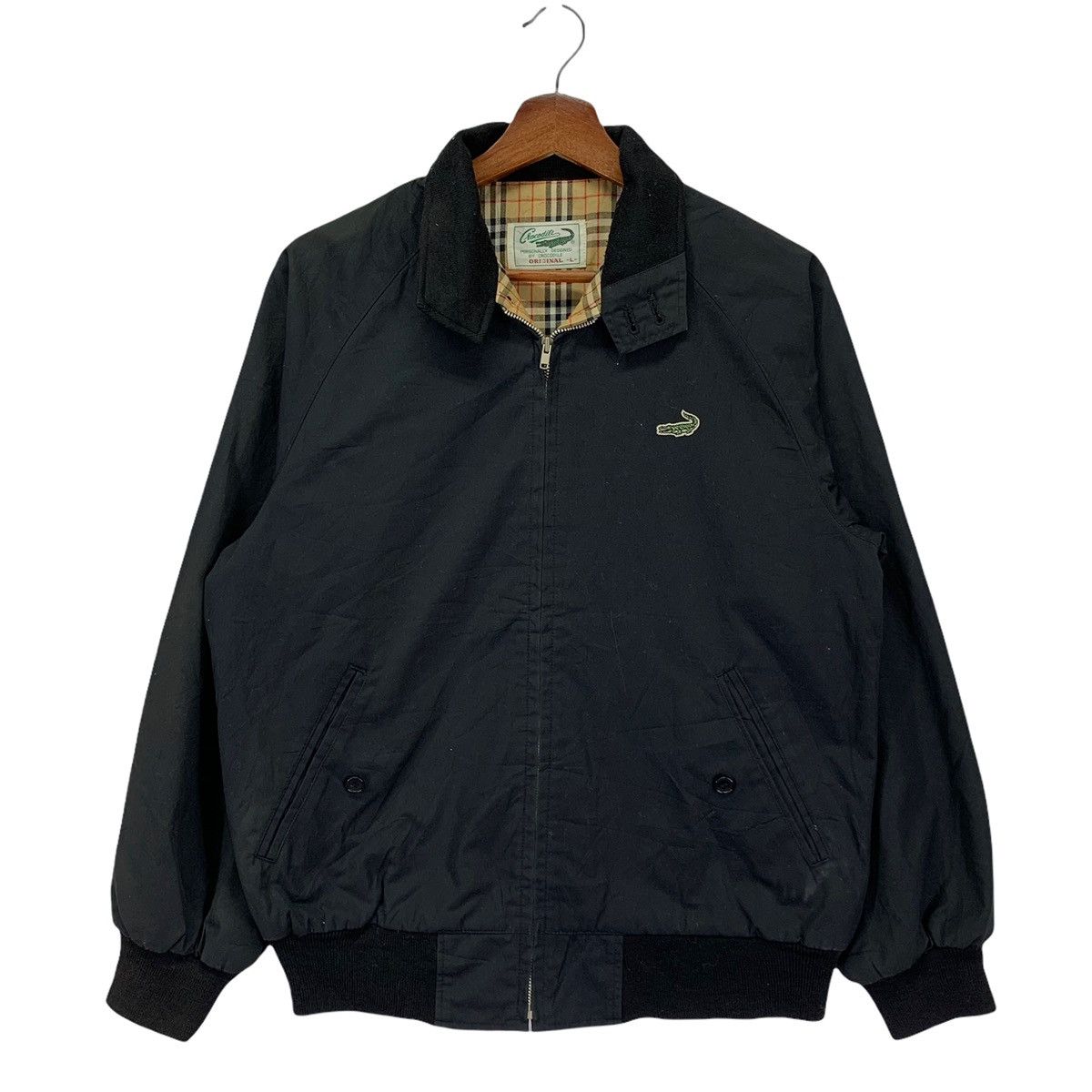 Lacoste × Vintage Vintage Crocodile Coach Jacket Size US L / EU 52-54 / 3 - 1 Thumbnail