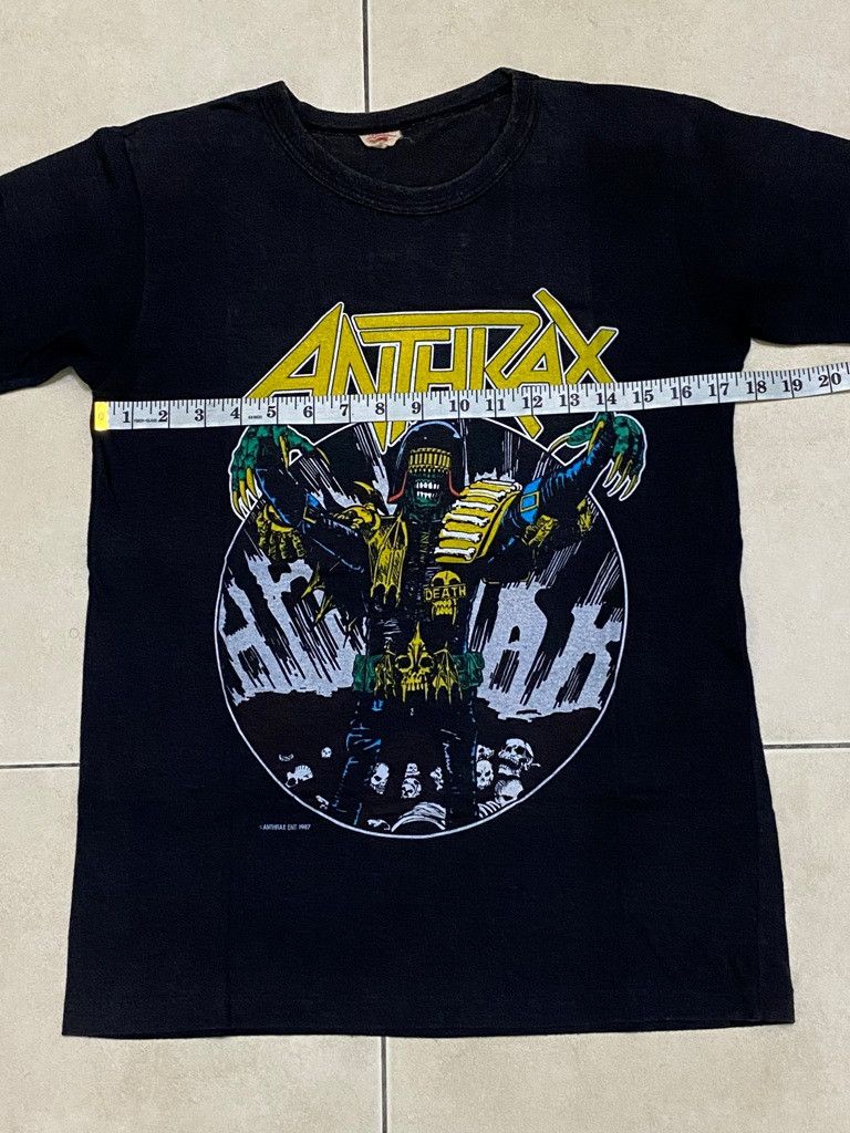 Vintage VINTAGE 80's ATHRAX AMONG THE LIVING TOUR 1987 Size US M / EU 48-50 / 2 - 3 Thumbnail