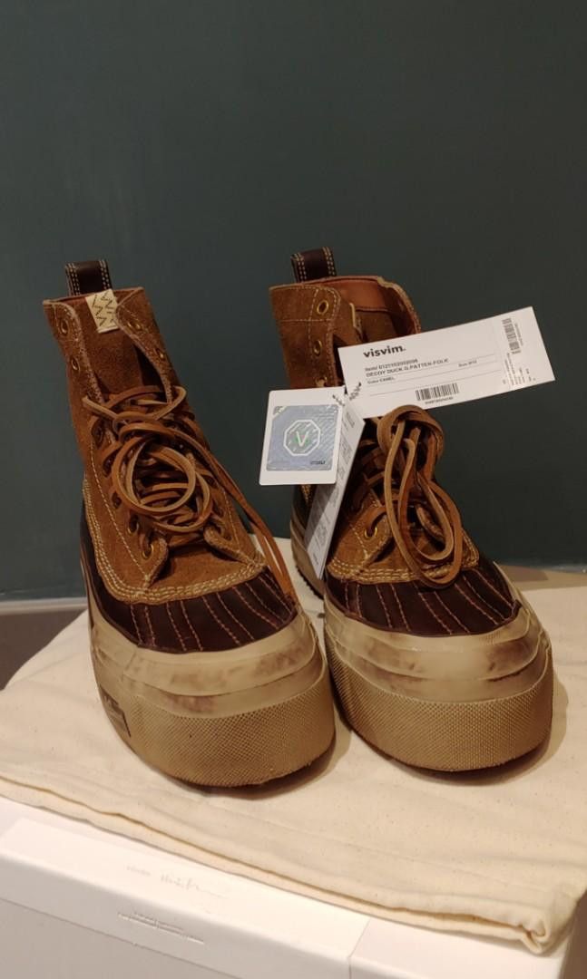 Visvim Visvim Brown Decoy Duck G.Patten-Folk Boots | Grailed