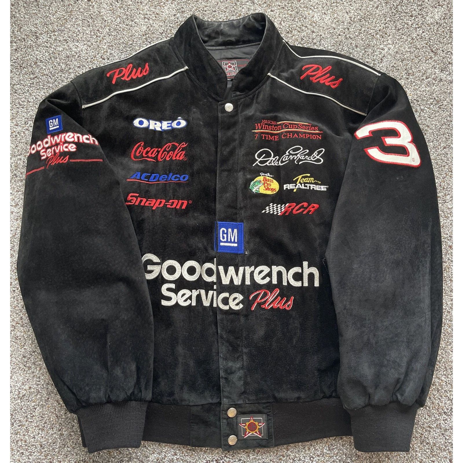 Jh Design Vintage Mens XL JH Design Dale Earnhardt NASCAR Jacket Grailed