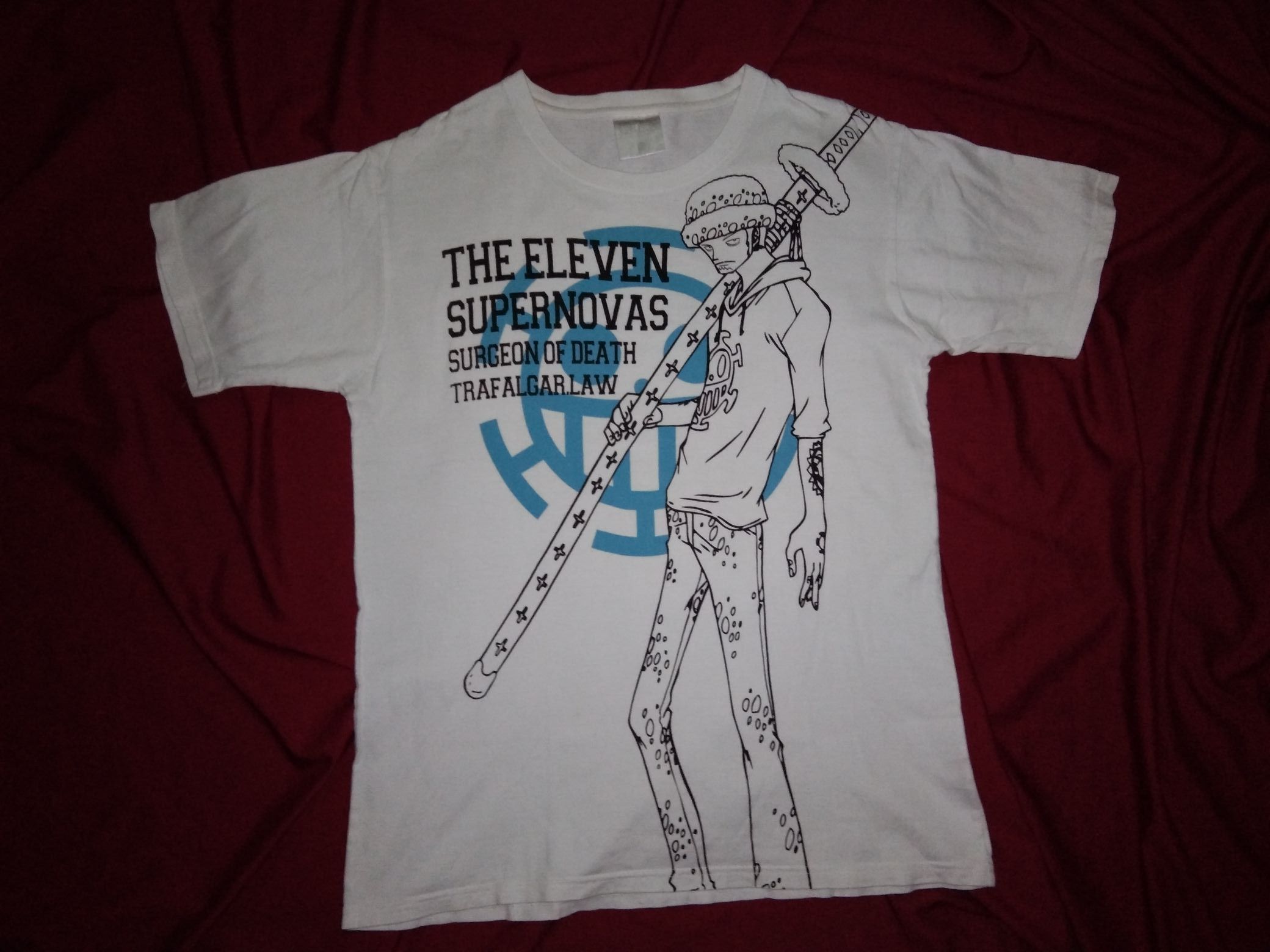Japanese Brand One Piece Trafalgar Law shirt anime Size US M / EU 48-50 / 2 - 2 Thumbnail