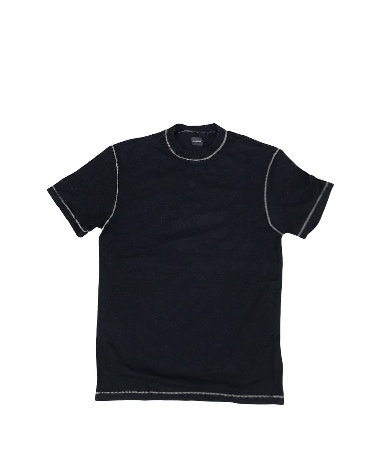 Jil Sander Jil Sander Black Plain Tshirt Size US S / EU 44-46 / 1 - 1 Thumbnail