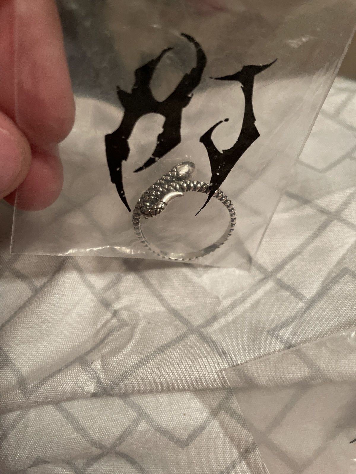 Other Hard Jewelry Slime (Snake) Ring Size 12 Size ONE SIZE - 3 Thumbnail