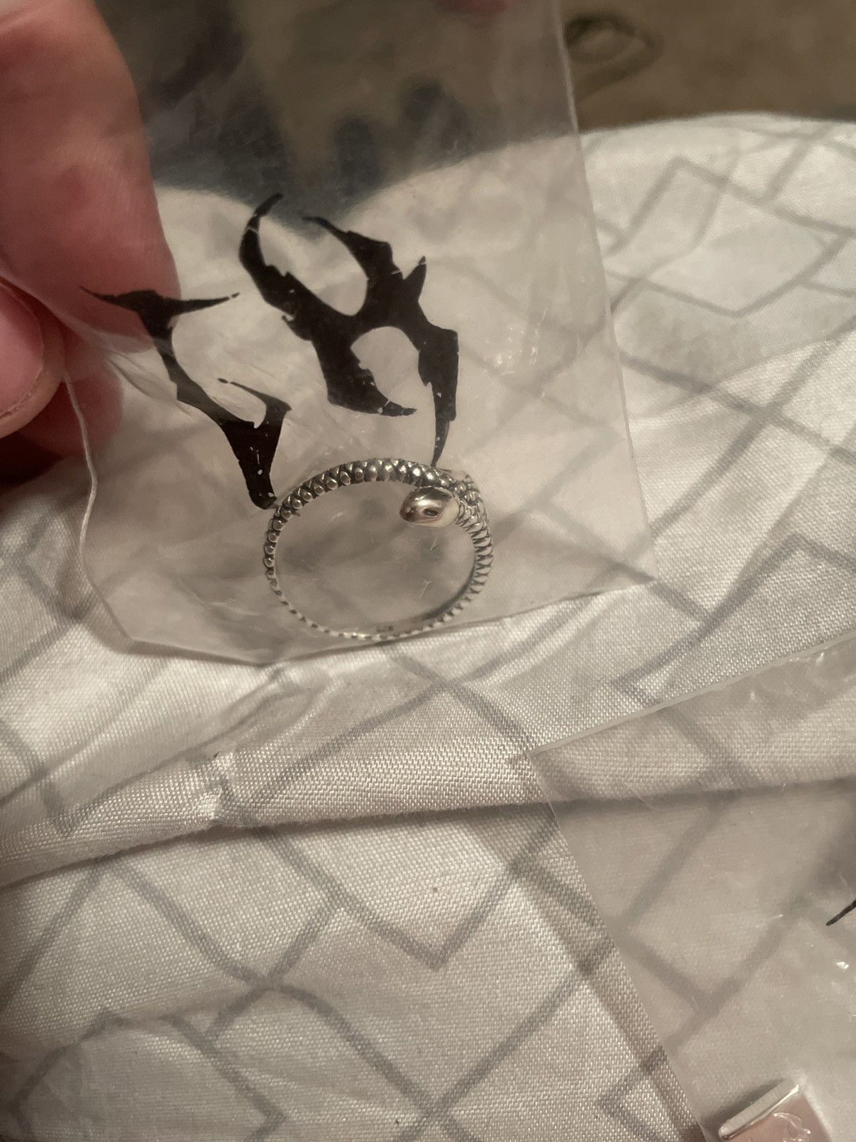Other Hard Jewelry Slime (Snake) Ring Size 12 Size ONE SIZE - 2 Thumbnail