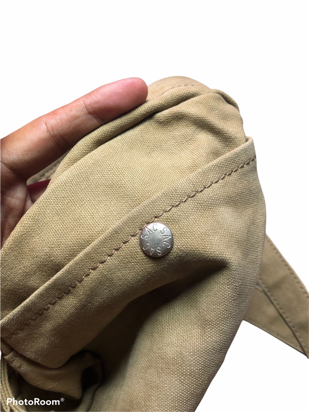 Japanese Brand SAC CO HARD CANVAS SLINGBAG Size ONE SIZE - 10 Thumbnail