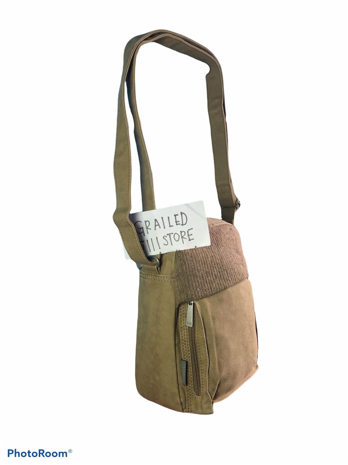 Japanese Brand SAC CO HARD CANVAS SLINGBAG Size ONE SIZE - 3 Thumbnail