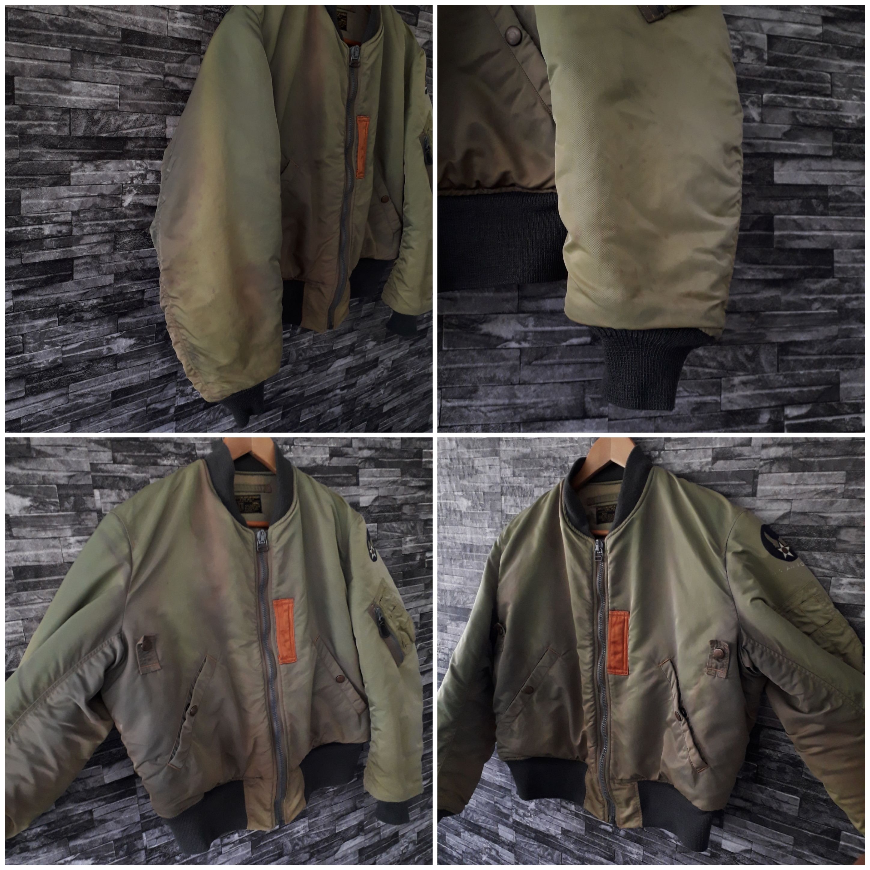 Buzz Rickson's Vintage Buzz Rickson's USAF MA-1 Bomber Flight Jacket S Size US S / EU 44-46 / 1 - 7 Thumbnail