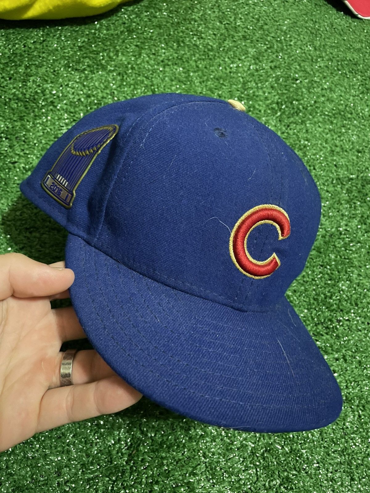 Vintage Chicago Cubs New Era Fitted Hat 7 5/8 – Mass Vintage