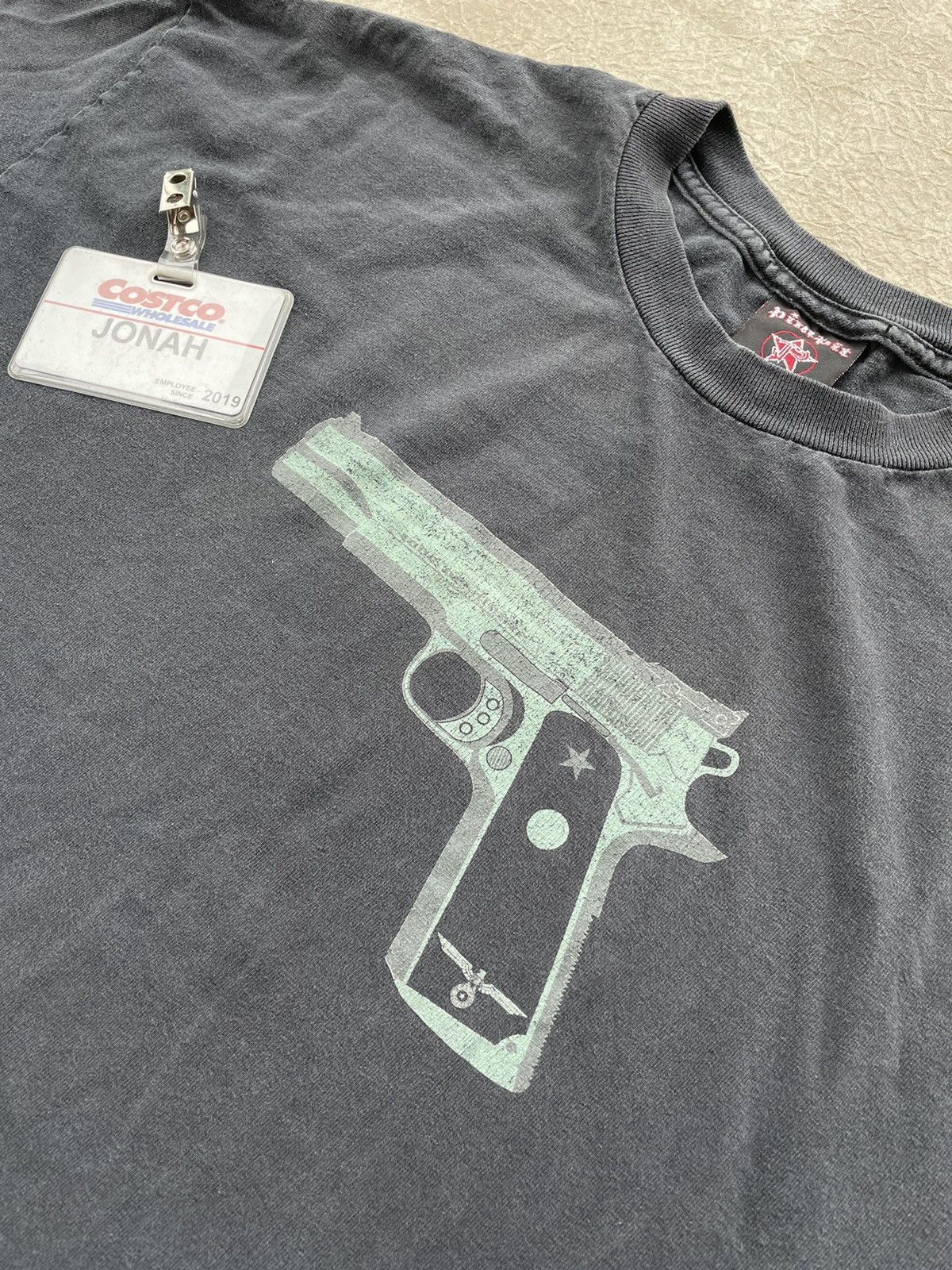 Vintage Vintage Y2K Code of Silence Faded Logo Tee Size US XL / EU 56 / 4 - 2 Thumbnail