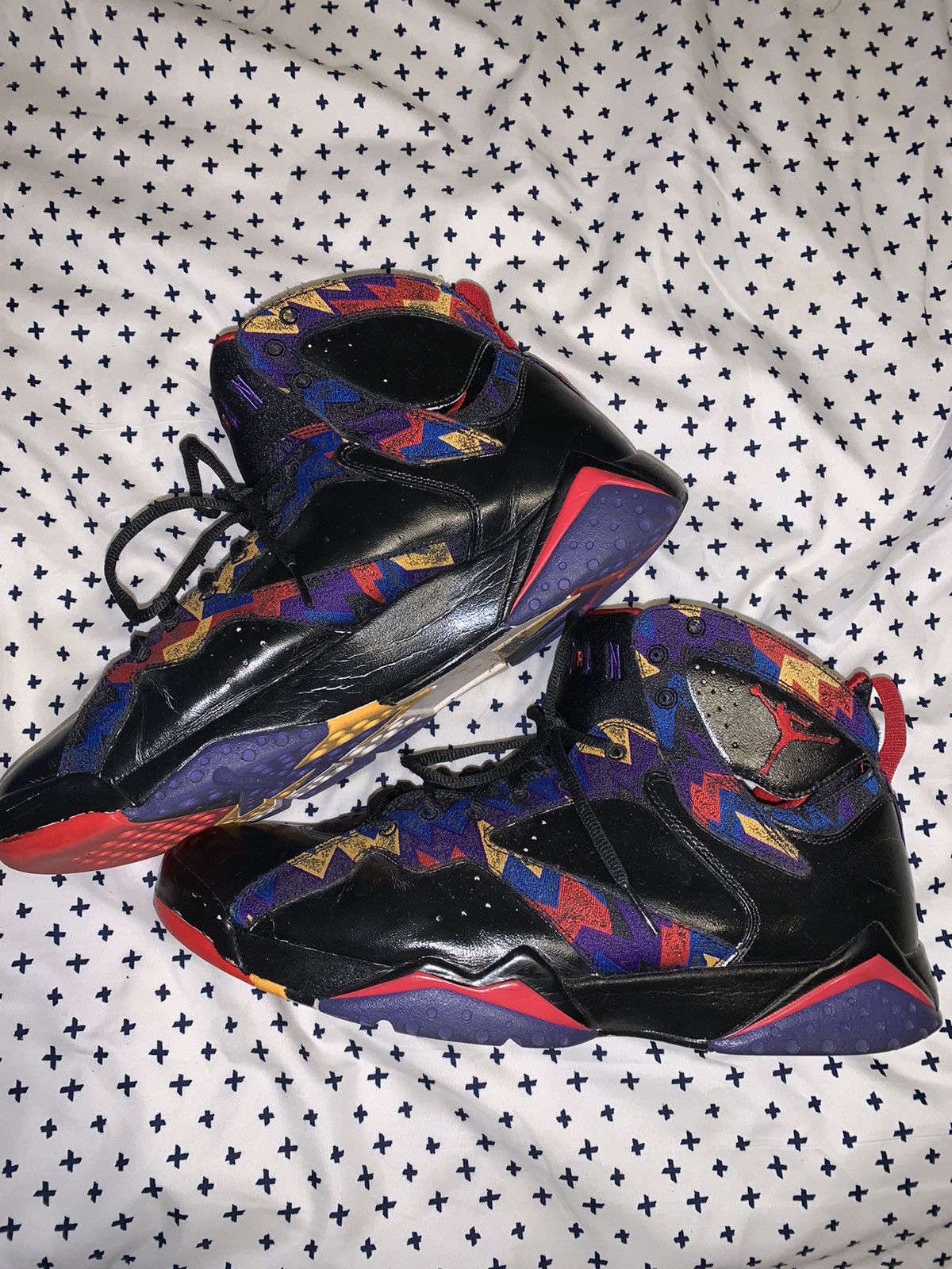 2015 Air Jordan 7 Retro \'Sweater Sneakers Nike Air Jordan 7 Retro Nothing But Net – Sweater Jordan W  main image 2