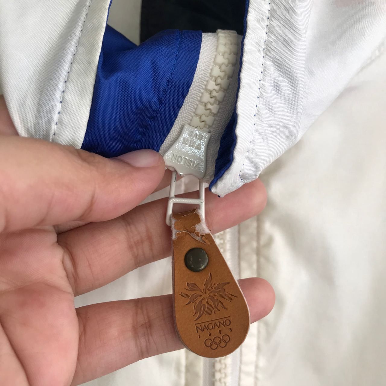 Mizuno 🔥 Vintage NAGANO 1998 OLYMPIC x Mizuno Windbreaker Jacket Size US L / EU 52-54 / 3 - 2 Thumbnail