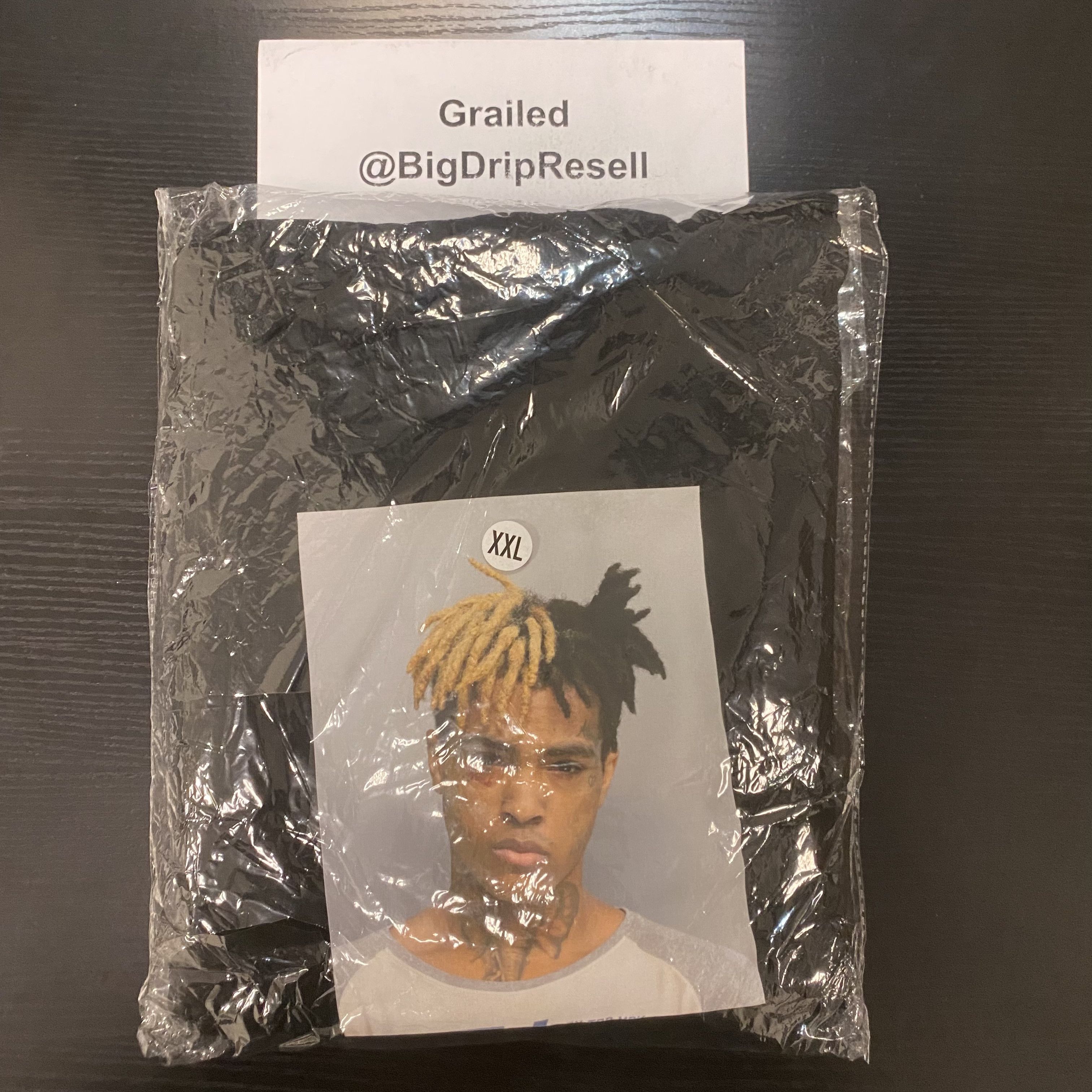 image of Revenge Xxxtentacion Mugshot Hoodie Black (Ds), Men's (Size 2XL)