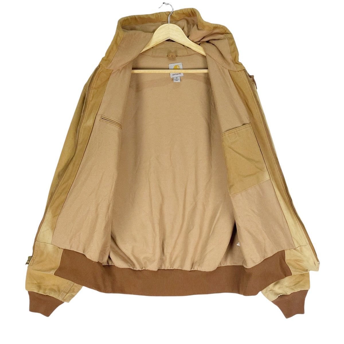 Carhartt 🔥CARHARTT Bleach Hoodie Canvas Zipper Jacket Size US M / EU 48-50 / 2 - 10 Thumbnail