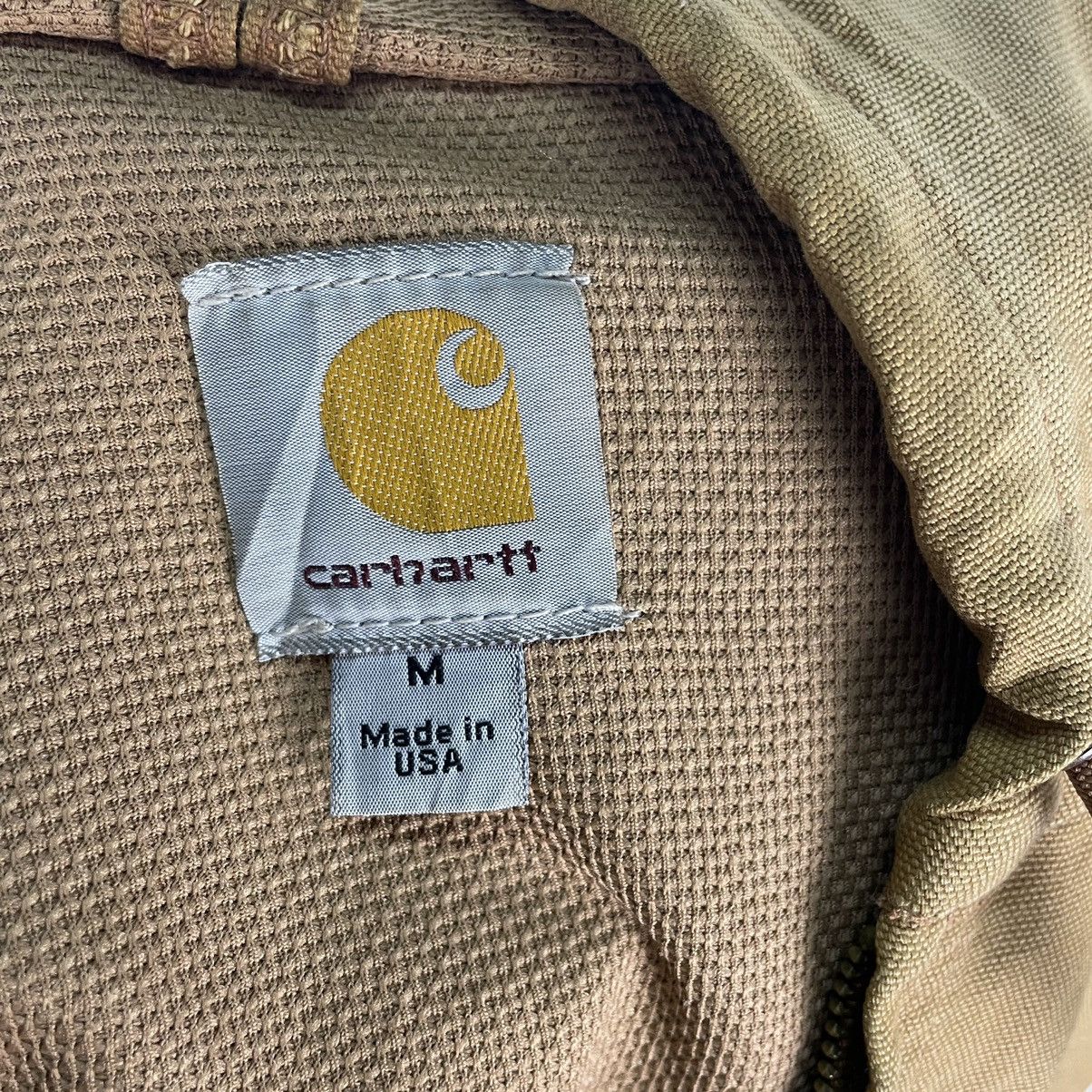 Carhartt 🔥CARHARTT Bleach Hoodie Canvas Zipper Jacket Size US M / EU 48-50 / 2 - 14 Thumbnail