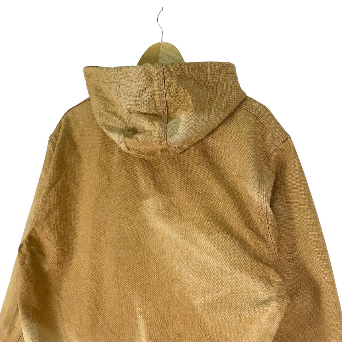 Carhartt 🔥CARHARTT Bleach Hoodie Canvas Zipper Jacket Size US M / EU 48-50 / 2 - 9 Thumbnail