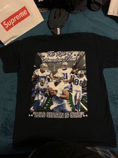 Vintage 00s Stone Dallas Cowboys T-Shirt - X-Large Cotton– Domno