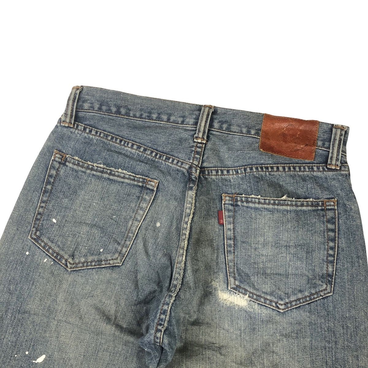Eternal Eternal Japan Distressed Denim Paint Splatter Size US 32 / EU 48 - 8 Thumbnail