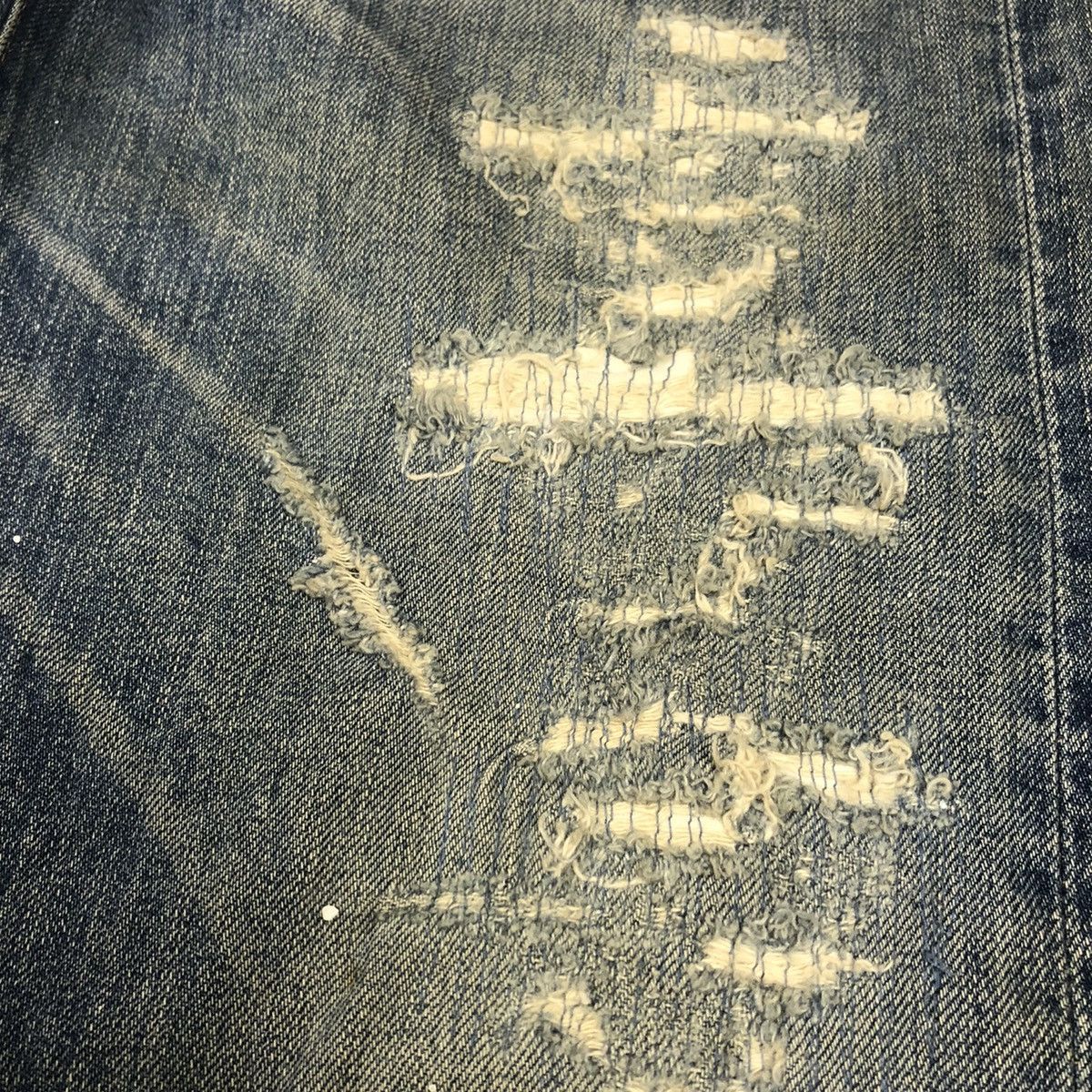 Eternal Eternal Japan Distressed Denim Paint Splatter Size US 32 / EU 48 - 11 Thumbnail