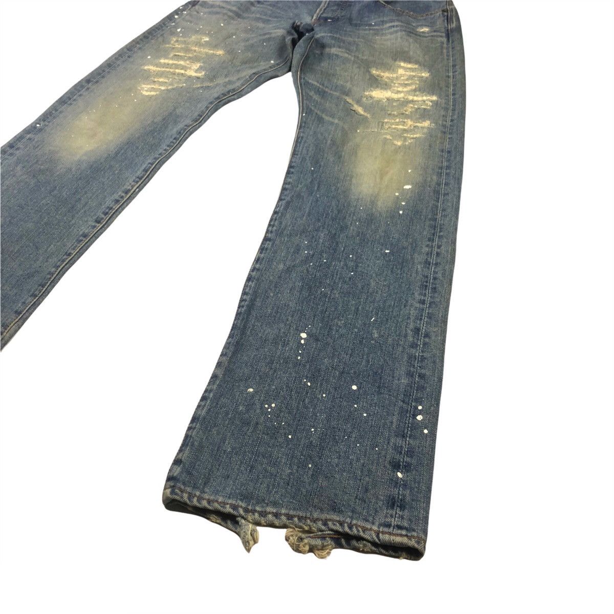 Eternal Eternal Japan Distressed Denim Paint Splatter Size US 32 / EU 48 - 6 Thumbnail