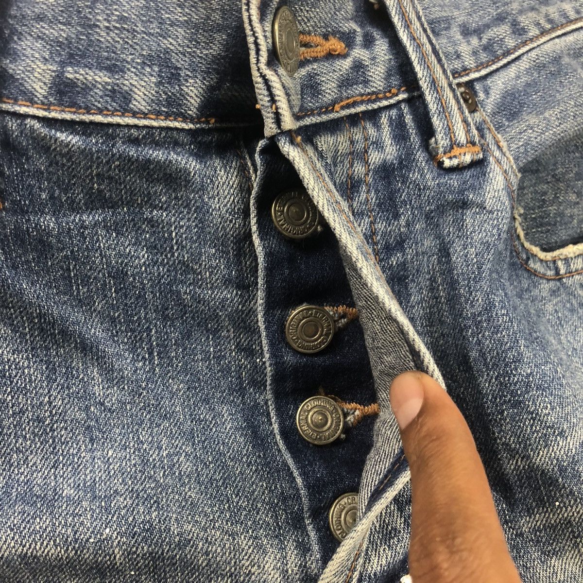 Eternal Eternal Japan Distressed Denim Paint Splatter Size US 32 / EU 48 - 13 Thumbnail