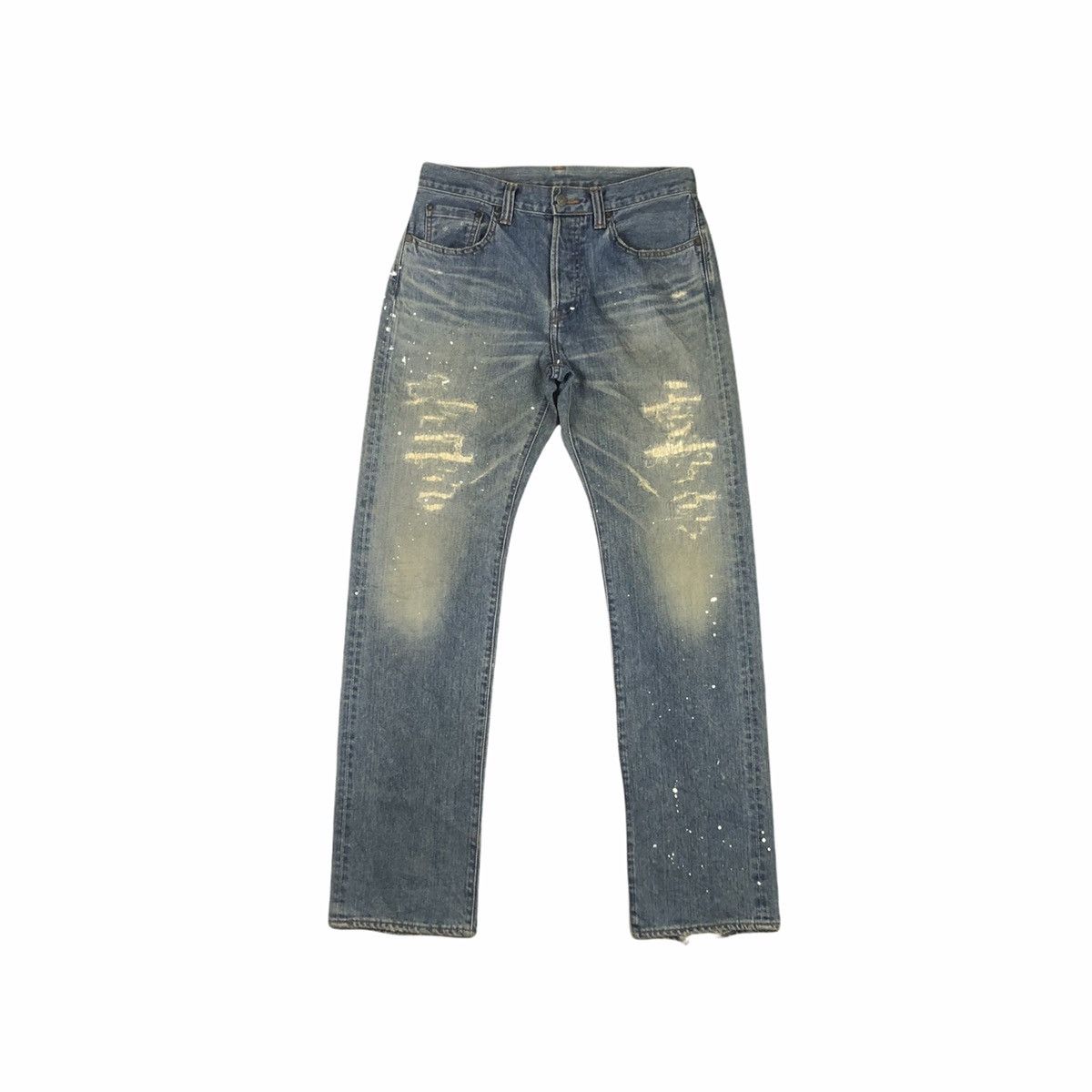 Eternal Eternal Japan Distressed Denim Paint Splatter Size US 32 / EU 48 - 1 Thumbnail