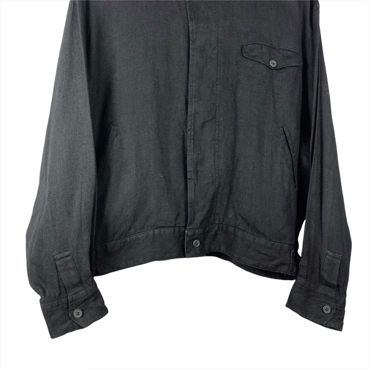 Tete Homme Vintage Tete Homme Linen Jacket Size US L / EU 52-54 / 3 - 3 Thumbnail